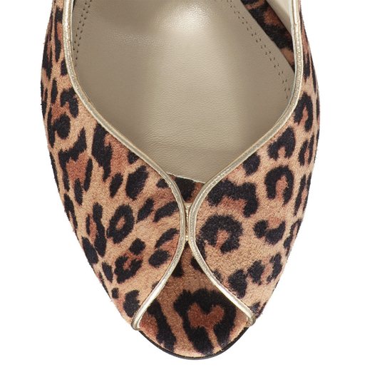 Sandale Elegante Dama Amy Animal Print Lynx F5