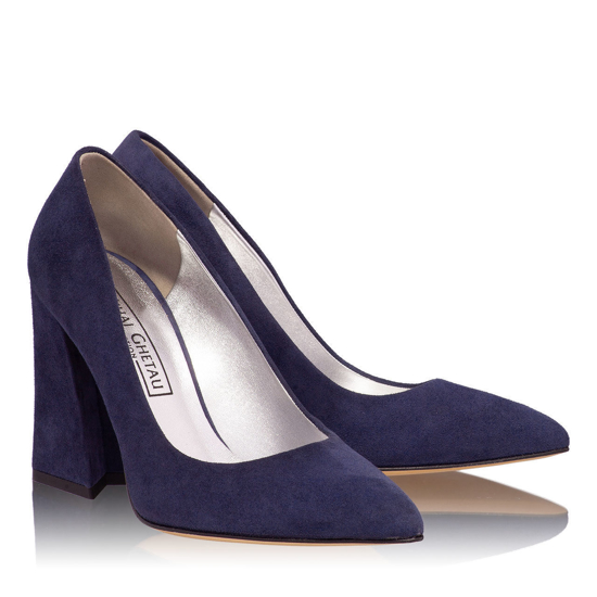 Pantofi Eleganti Dama Anne Blue 03 F2