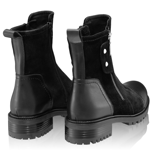 Imagine Ghete Dama Velour Negru 257